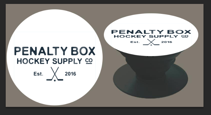 PenaltyBox Hockey Supply Phone Holder