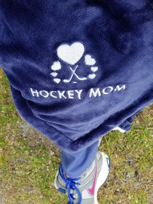 Hockey Mom Hooded Rink Blanket