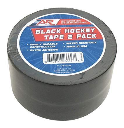 AR Hockey Black Cloth Tape (24) Rolls