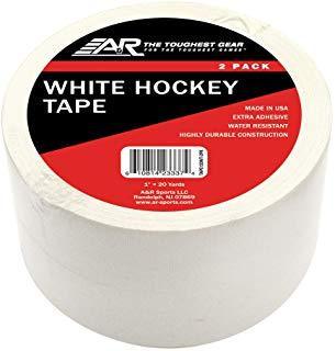 AR Hockey White Cloth Tape (24) Rolls