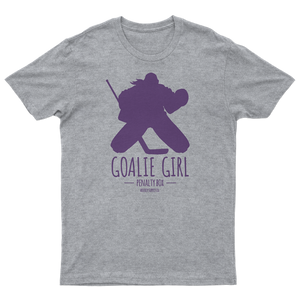 PB Goalie Girl Tee (Grey)