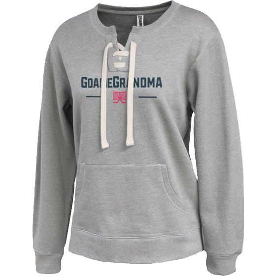 Goalie Grandma Crew Neck Sweatshirt