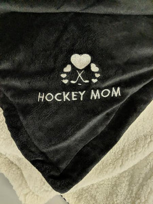 Hockey Mom Hooded Rink Blanket