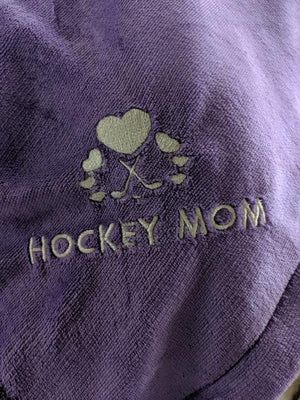 Hockey Mom Hooded Rink Blanket