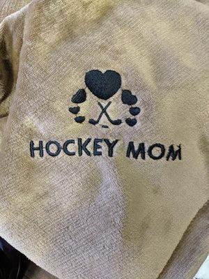 Hockey Mom Hooded Rink Blanket