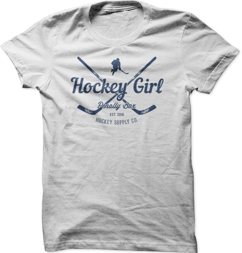 Hockey Girl Vintage