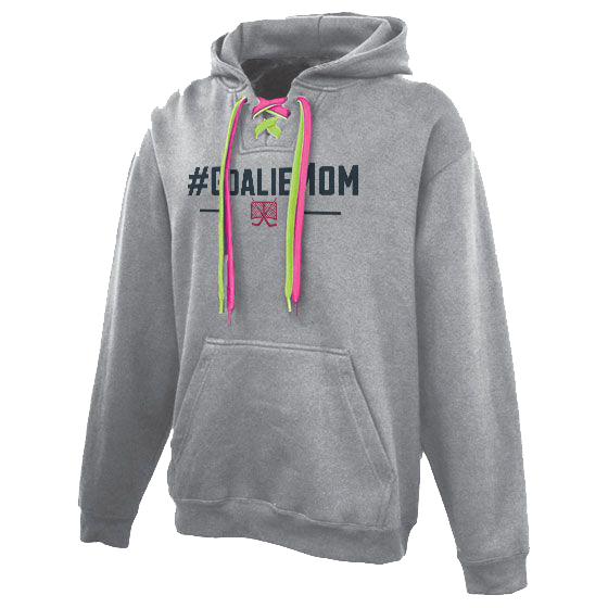 #GoalieMom Skate Lace Hoodie