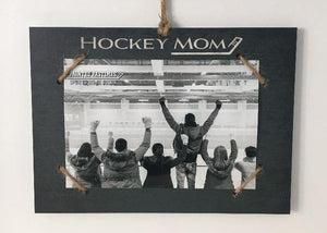 Hockey Mom Photo Sign